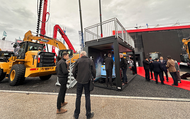 SANY shone at bauma 2022 in Munich